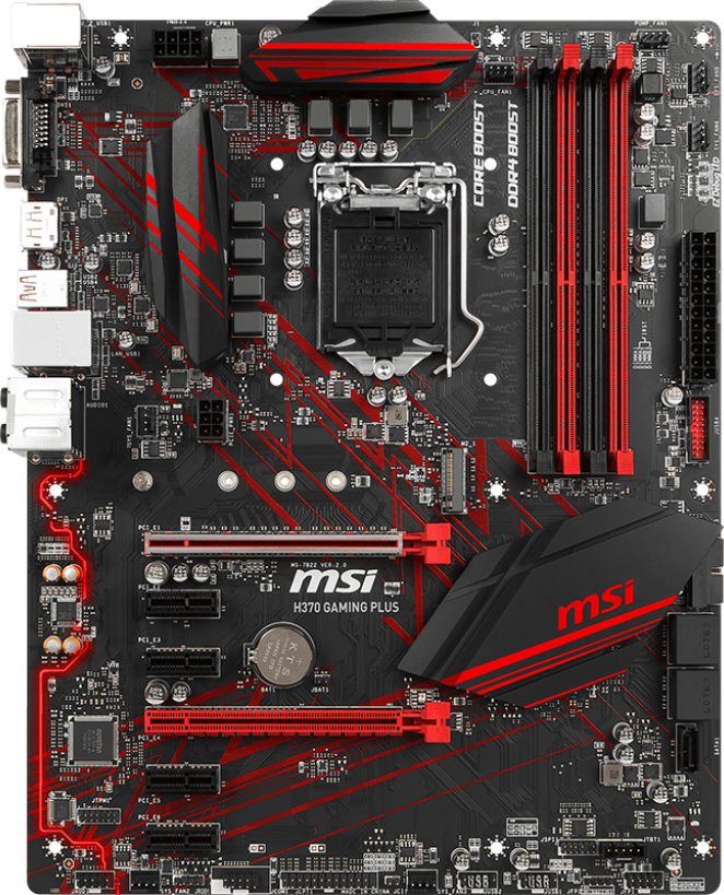 MSI H370 Gaming Plus - Motherboard Specifications On MotherboardDB